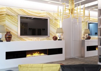 Azure yaşarış kompleksində 4 otaqlı mənzil təmiri