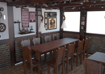 Fəhlə prospekti, fərdi yaşayış evində "Besedka" konsepti