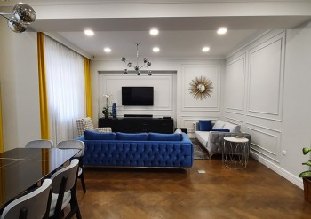 Ağ şəhərdə, Renessans-EL kompleksində 3 otaqlı mənzil təmiri