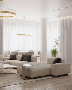 "Winter Park" yaşayış kompleksində 130 m2 ev təmiri