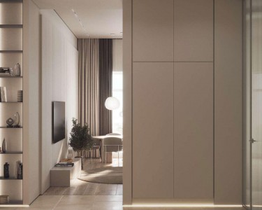 "Knight Bridge" yaşayış kompleksində 122 m2 ev təmiri