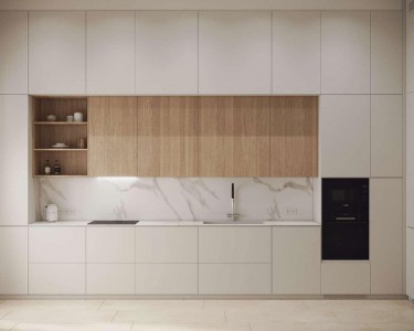 "Knight Bridge" yaşayış kompleksində 122 m2 ev təmiri