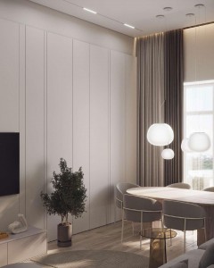 "Knight Bridge" yaşayış kompleksində 122 m2 ev təmiri