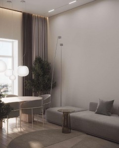 "Knight Bridge" yaşayış kompleksində 122 m2 ev təmiri