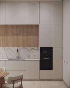 "Knight Bridge" yaşayış kompleksində 122 m2 ev təmiri