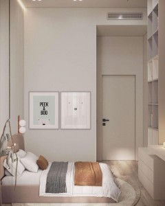 "Knight Bridge" yaşayış kompleksində 122 m2 ev təmiri