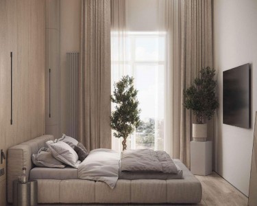 "Knight Bridge" yaşayış kompleksində 122 m2 ev təmiri