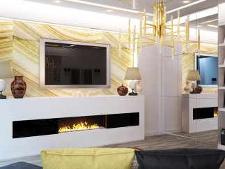 Azure yaşarış kompleksində 4 otaqlı mənzil təmiri