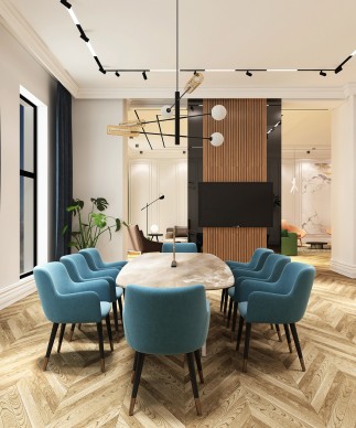 Port Baku yaşarış kompleksində 3 otaqlı mənzil təmiri